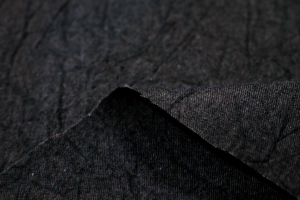 衣料にも手芸にも使える万能素材　シーチング　ハンドワッシャー　炭黒