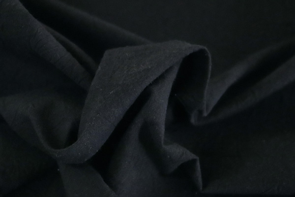 衣料にも手芸にも使える万能素材　シーチング　ハンドワッシャー　ブラック
