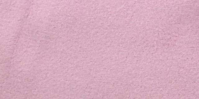 リバーシブルフリース生地　うすピンク紫×ミディアムグレイ
