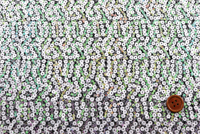 スパンコール 白系 全体(江戸ッ子)