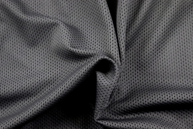 ハニカムニット ダークグレイ ドレープ感(江戸ッ子)