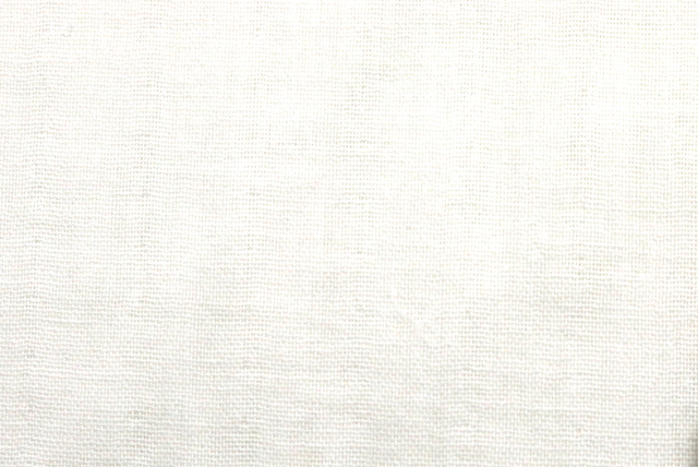 W巾のコットンダブルガーゼ オフ白 全体の表面感とやさしい色合い 江戸ッ子