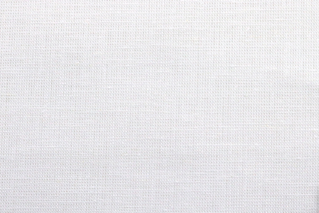 綿麻シャンブレー 白×白 全体の表面感と奥行きのある白 江戸ッ子